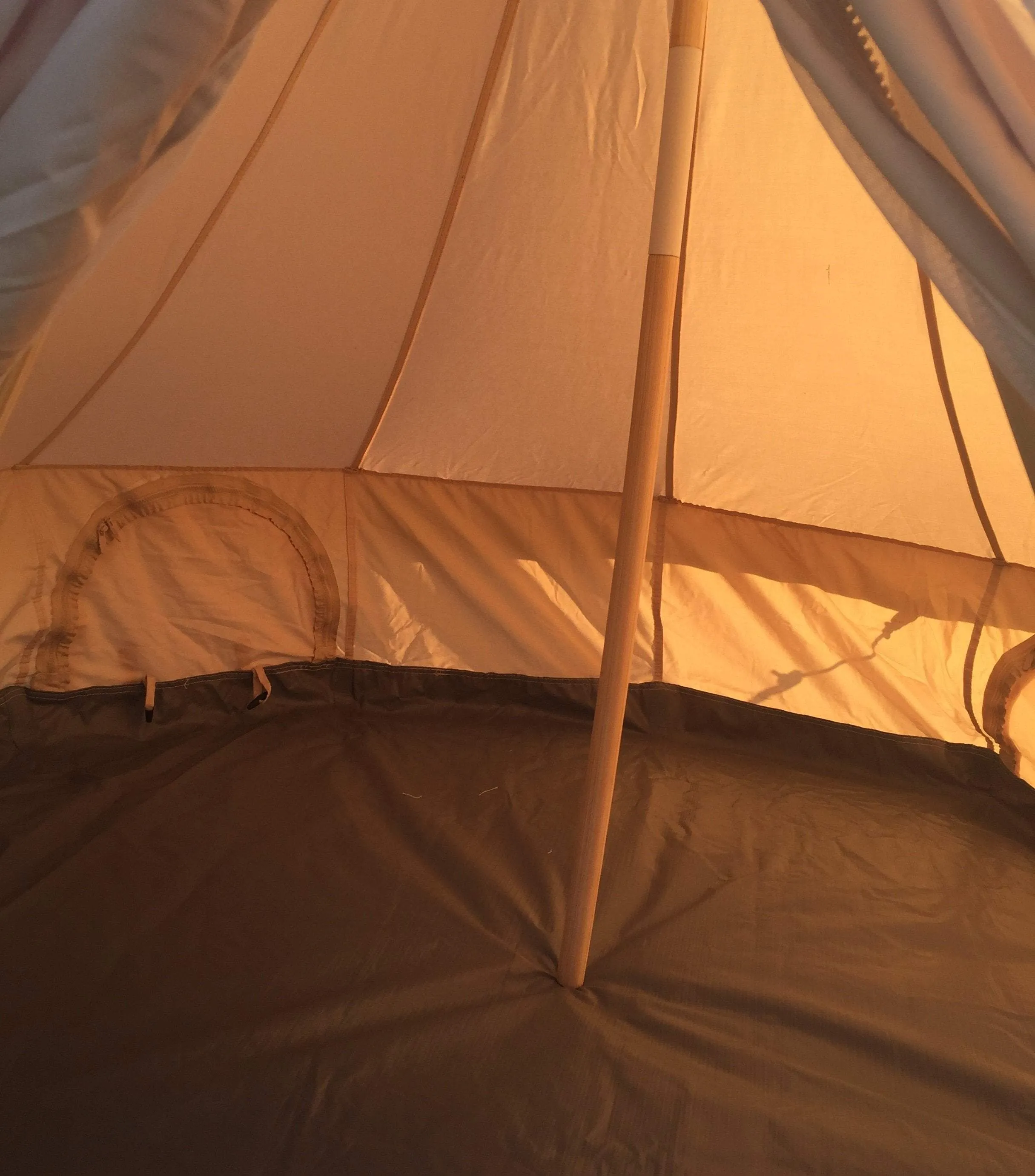 1.5m Kids Bell Tent 'BabyBelle' 200gsm Polycotton Canvas