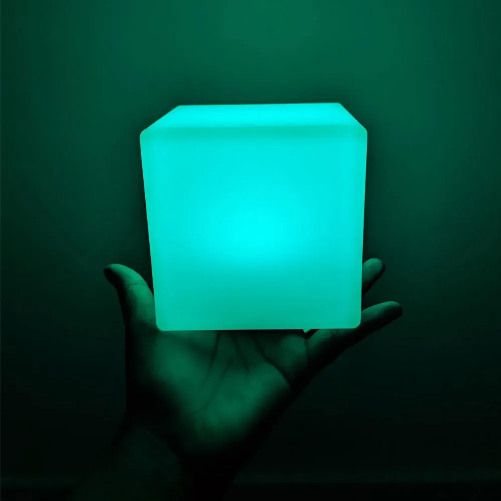 4-inch RGB LED Cube Light