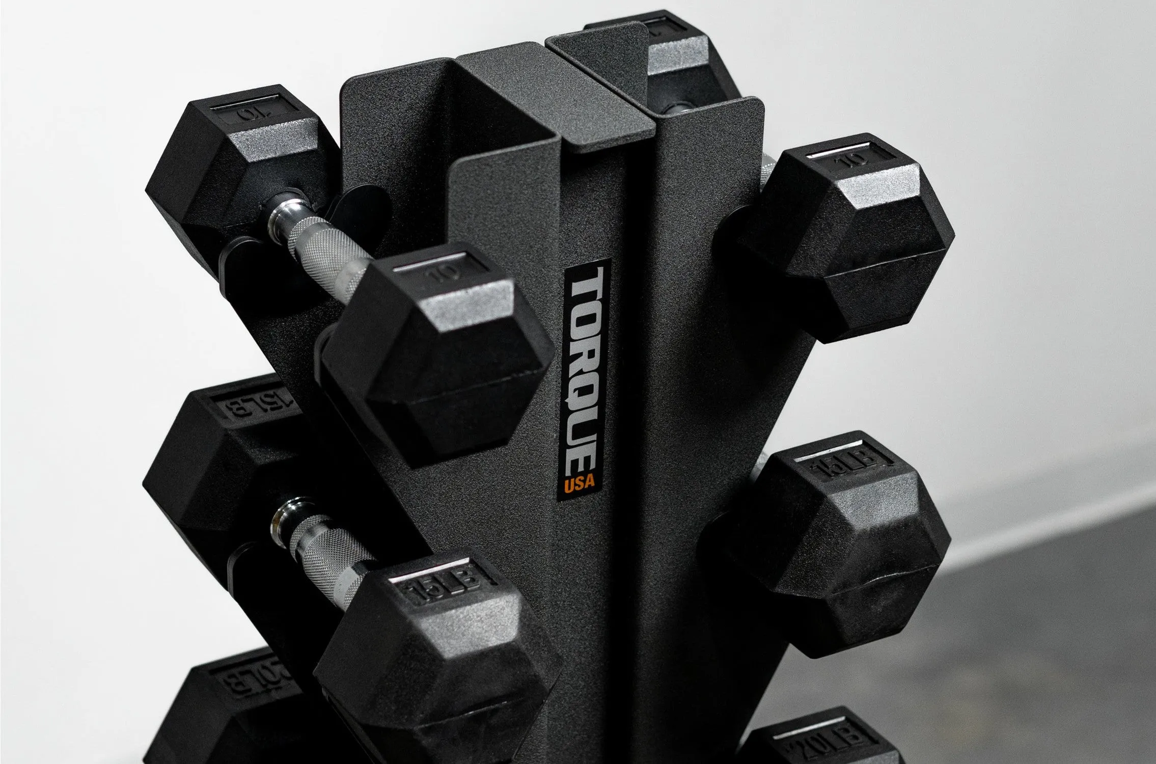 8 Pair Vertical Dumbbell Rack