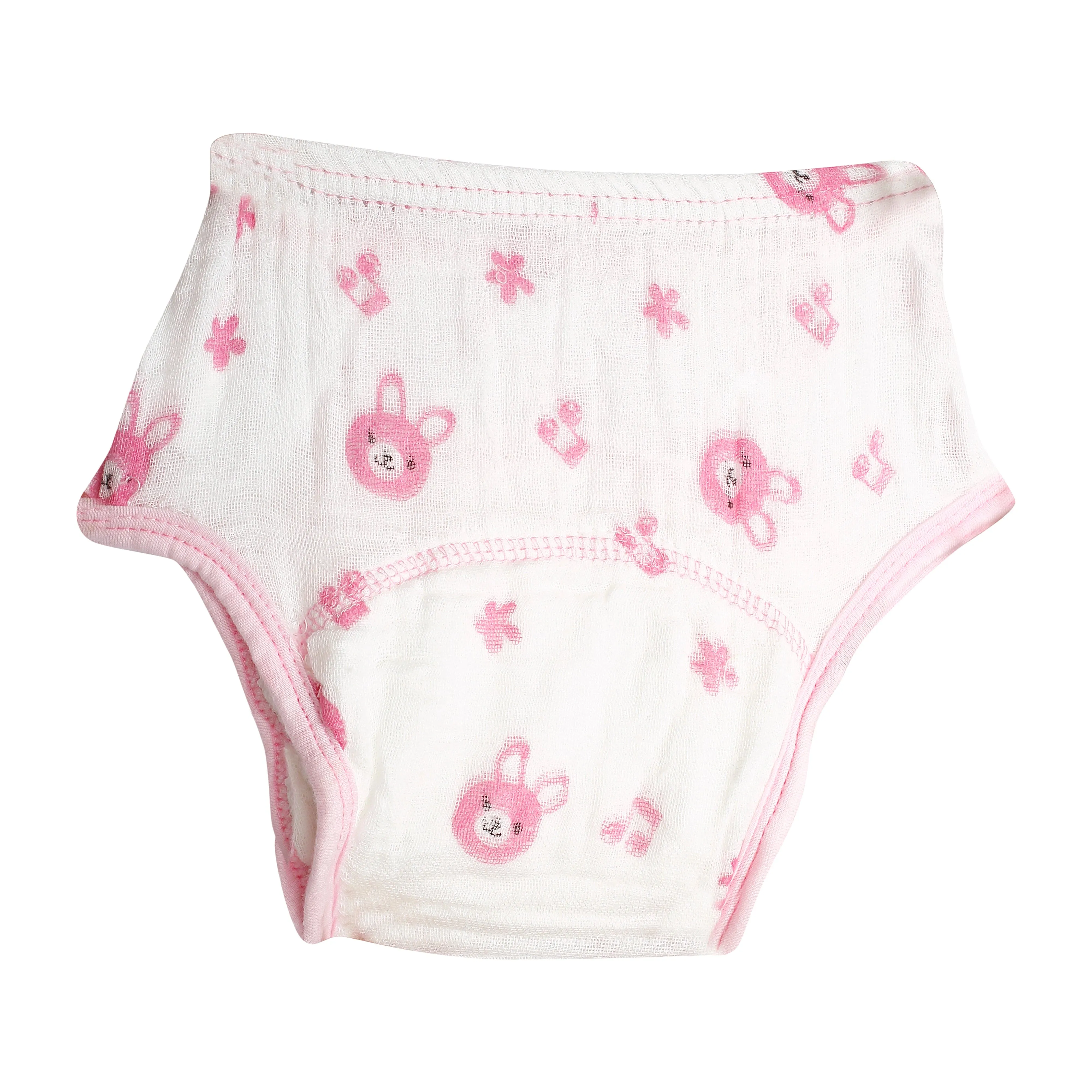 Adjustable & Washable Cloth Diaper Panty 2 Pk Royal Rabbit Multicolour