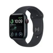 Apple Watch SE (2nd Gen) [GPS  Cellular 44mm] Smart Watch w/Midnight Aluminum Case & Midnight Sport Band - M/L.