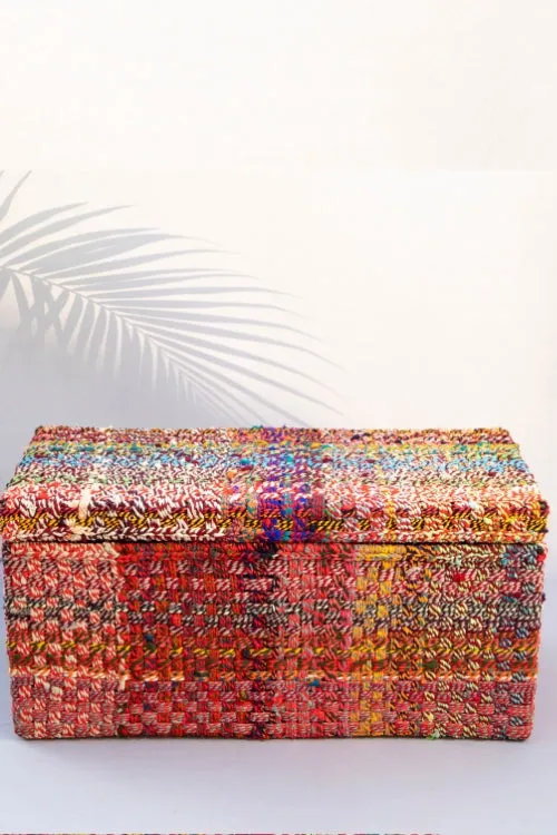 Bano Upcycled Textile Trunk