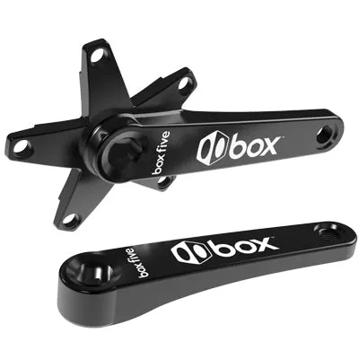 Box Five Sqr Tpr Cranks 155 Bk 155Mm,Cold Forged,Square Taper Five Cold Forged Cranks Box Crankarm