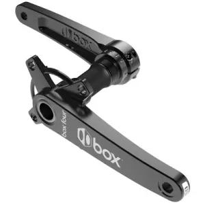 Box Four 2Pc Cranks 160Mm Blk 24Mm Spindle,Cold Forged,Black Four Cold Forged Cranks Box Crankarm