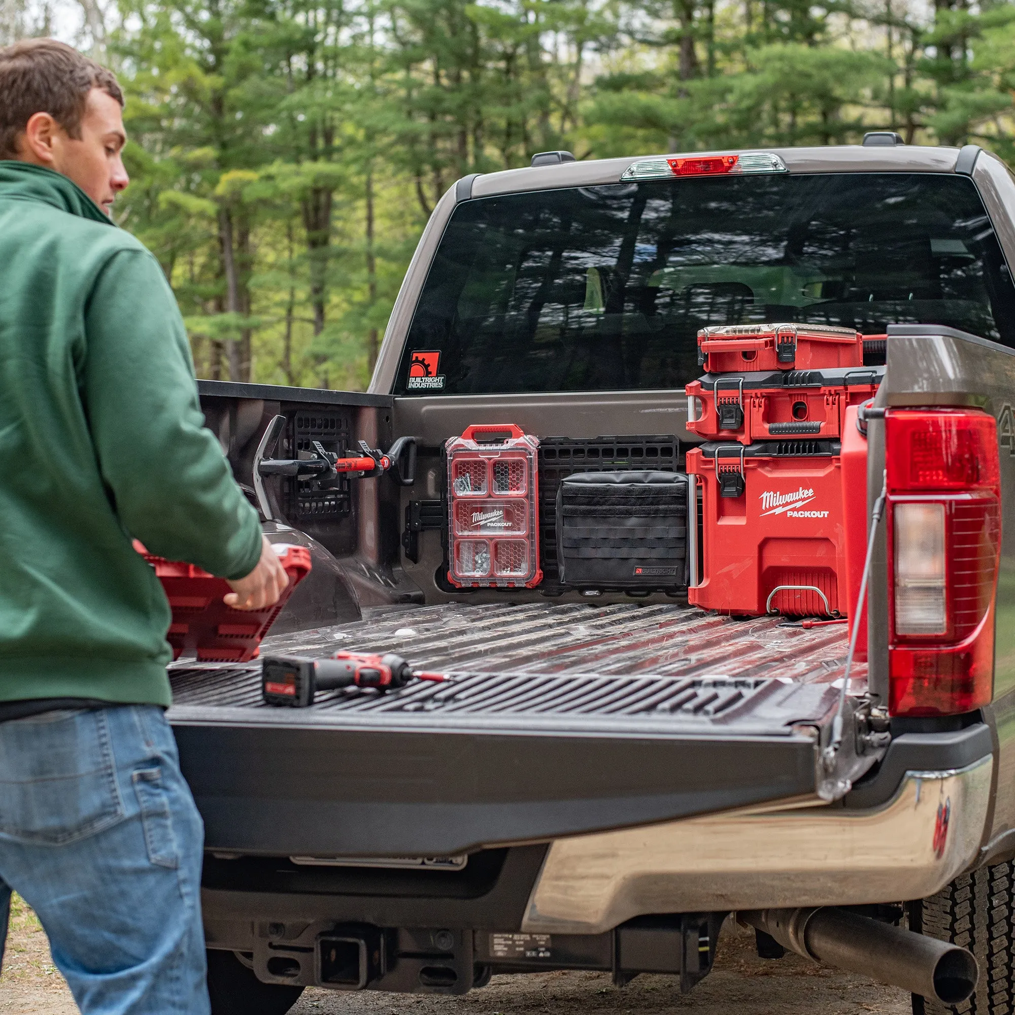 Bulkhead Accessory Rail System | Ford F-250, F-350, F-450 (2017 )