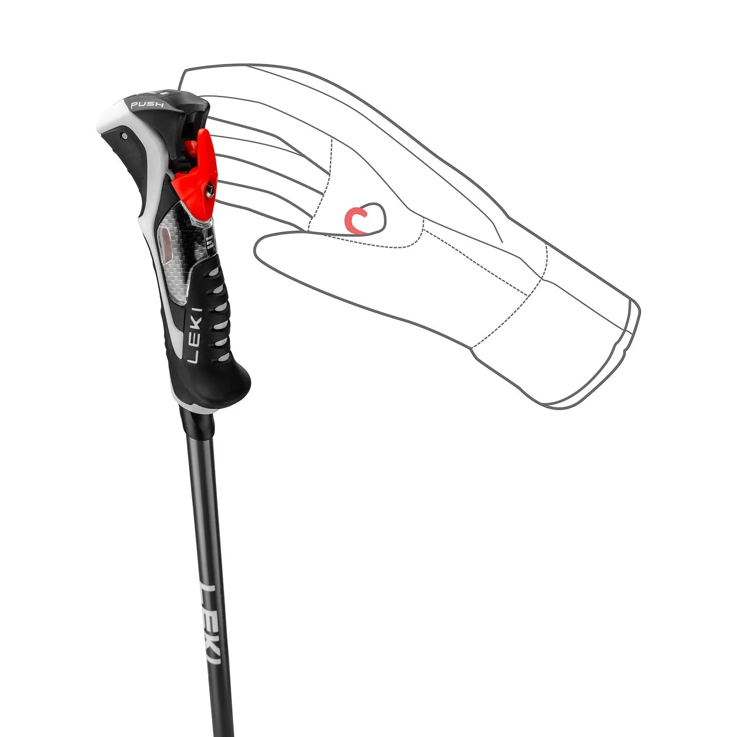 Carbon 14 3D Ski Poles