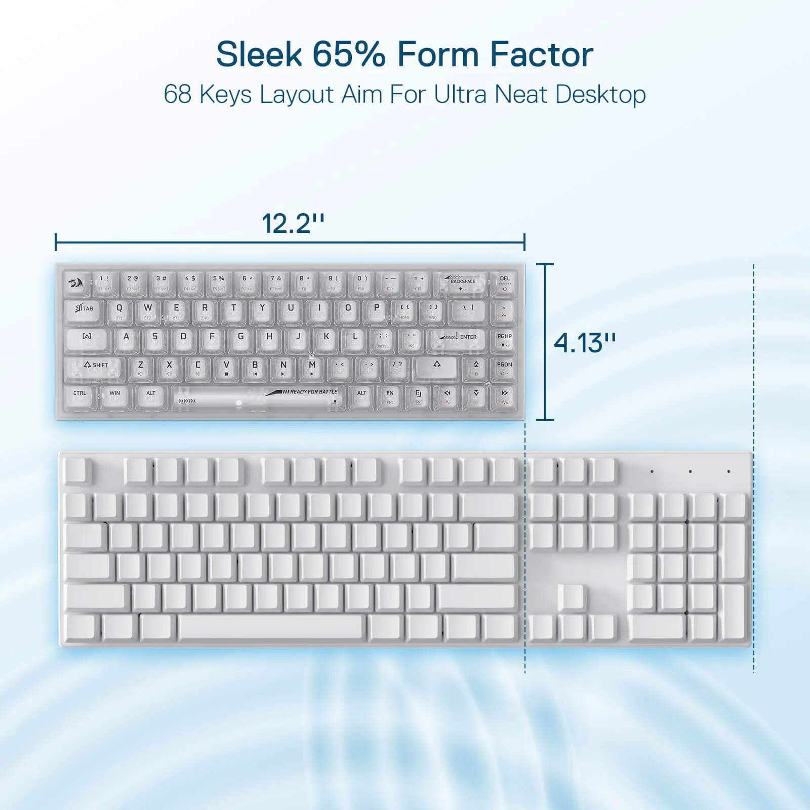 CASTOR K631 PRO Full-Transparent Mechanical Keyboard