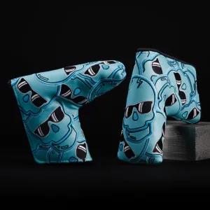 Chicago Blue Stacked Skulls 2.0 Blade Cover