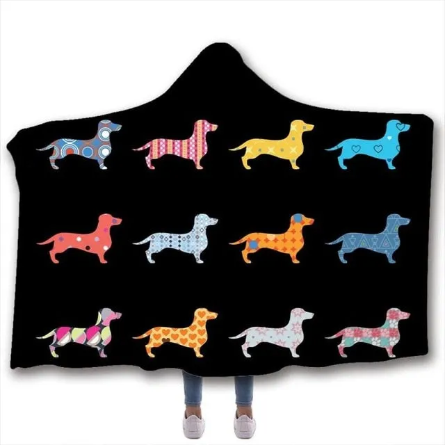 Dach Everywhere™ Hooded Wearable Throw Blanket