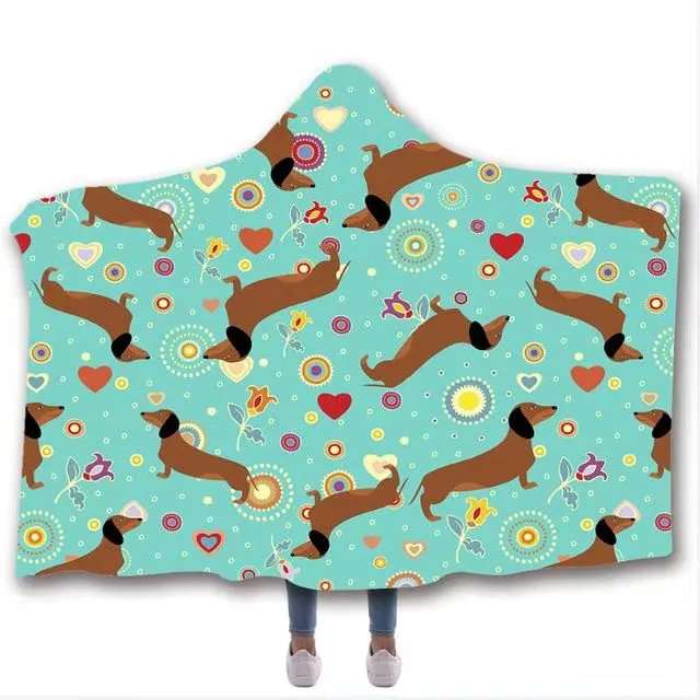 Dach Everywhere™ Hooded Wearable Throw Blanket