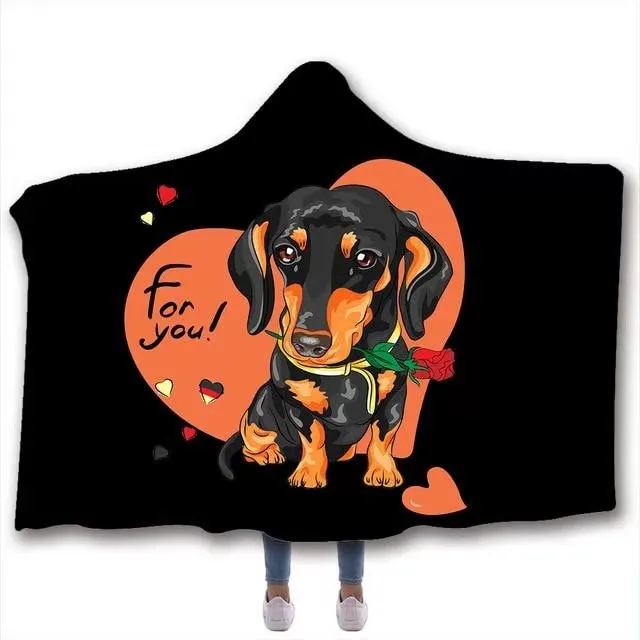 Dach Everywhere™ Hooded Wearable Throw Blanket