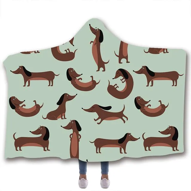 Dach Everywhere™ Hooded Wearable Throw Blanket