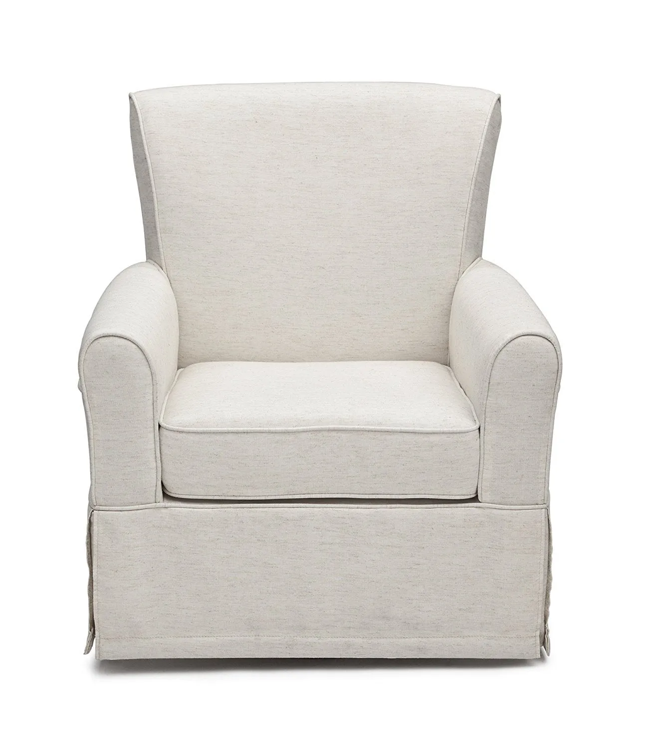 Delta Furniture Upholstered Glider Swivel Rocker Chair, Sand