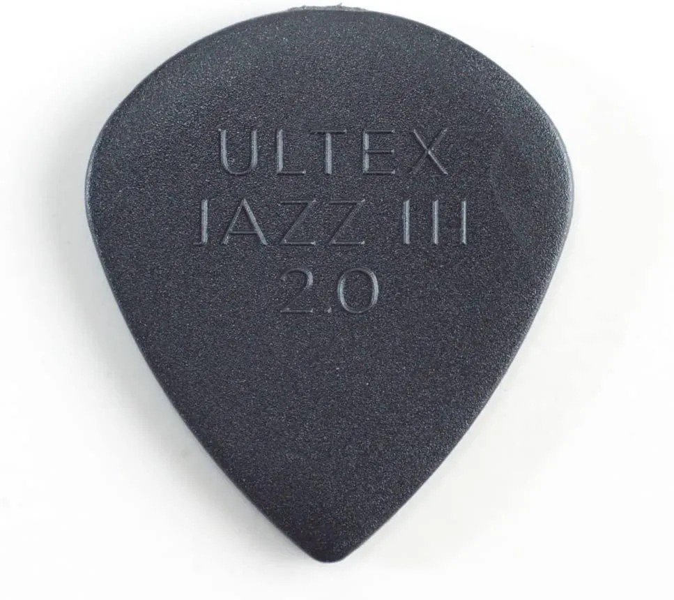 Dunlop 427P2.0 Ultex Jazz Guitar Picks 2.0mm 6-pack