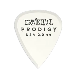 Ernie Ball Prodigy Picks 6-Pack 2.0Mm - White