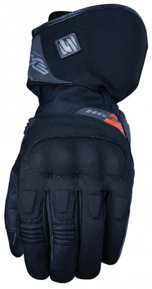 Five HG2 warm motorcycle gloves, dark blue