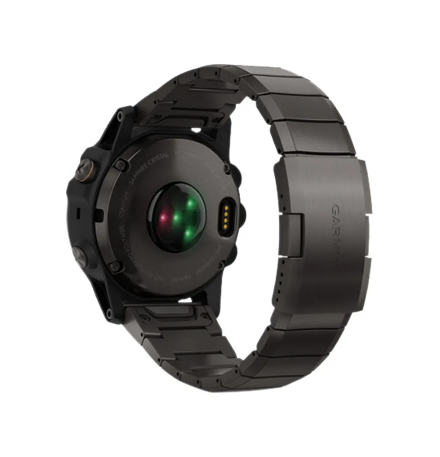 GARMIN FENIX 5X PLUS - CARBON GREY TITANIUM