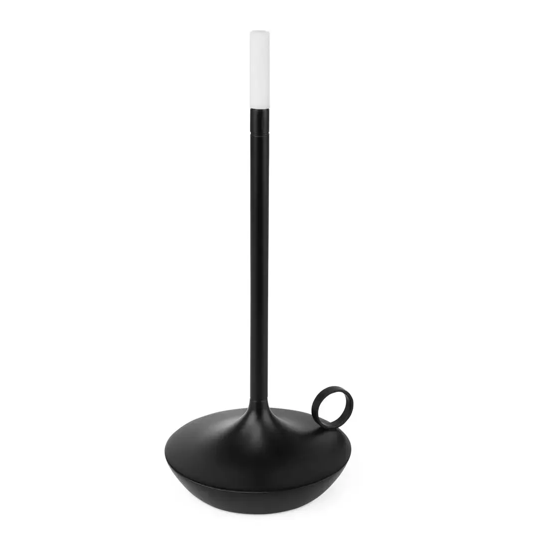 Graypants Wick Portable Table Lamp (Black)