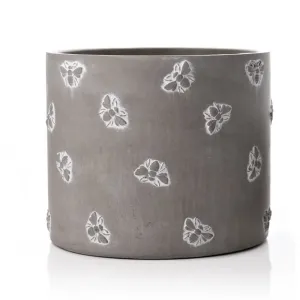 Grey Bee Pot Round 20cm