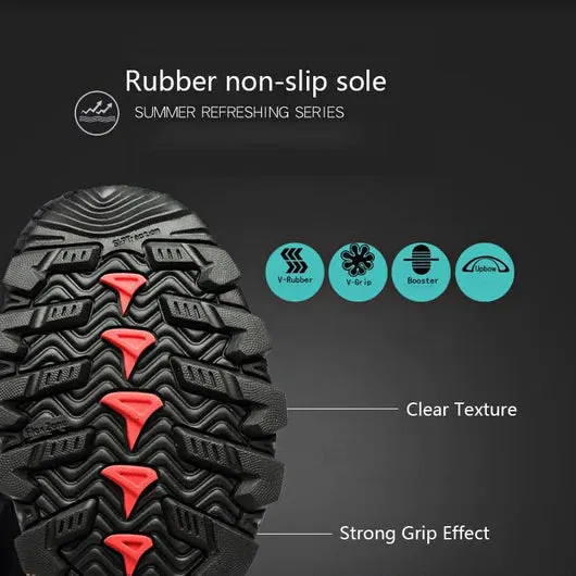 Lace-Up Men's Quick Drying Water Shoes for Beach Breathing