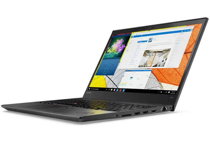 Lenovo ThinkPad T570 | 15.6" FHD IPS (1080p)  | Business Ultrabook |  Intel Core i7-7600U up to 3.90 GHz (7th Gen), 16GB RAM, 512GB SSD, Intel® UHD 520, Thunderbolt (USB-C), HDMI | Windows 10 Pro, Grade A (Certified Refurbished), 1 Year Warranty