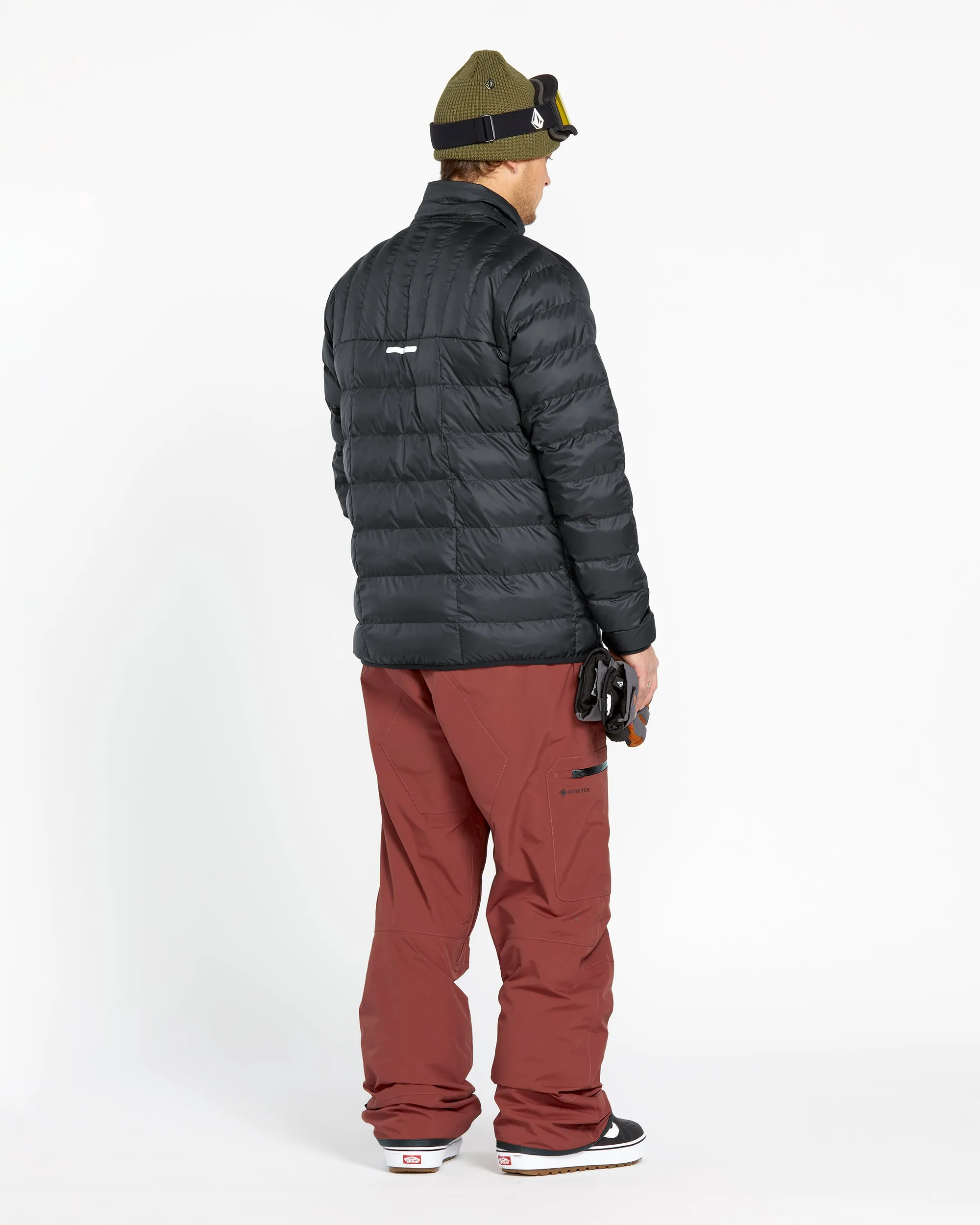 Mens L Gore-Tex Pants - Redwood