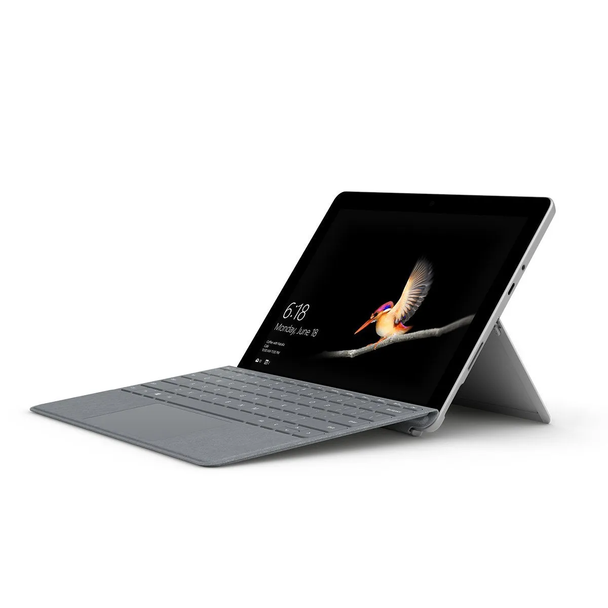 Microsoft Surface Go Signature Type Cover (Platinum) - KCS-00001 (Open Box, Like New)