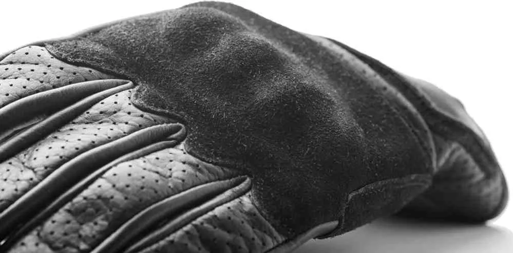 Motorcycle gloves Rodeo Perforierte Fuel, black