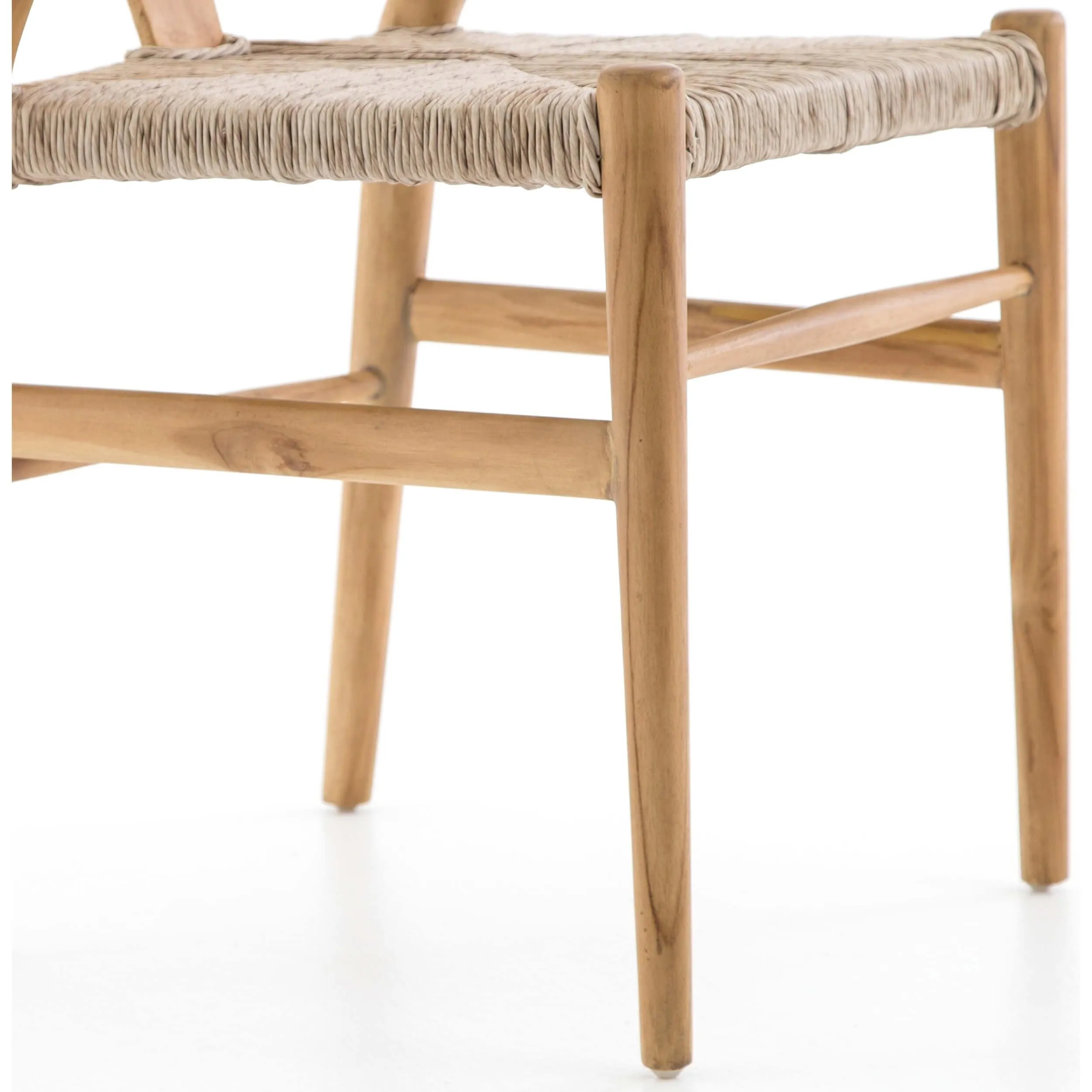 Muestra Dining Chair, Natural Teak, Set of 2