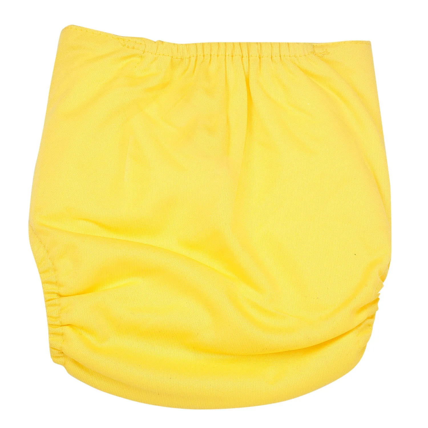 Plain Yellow Reusable Diaper