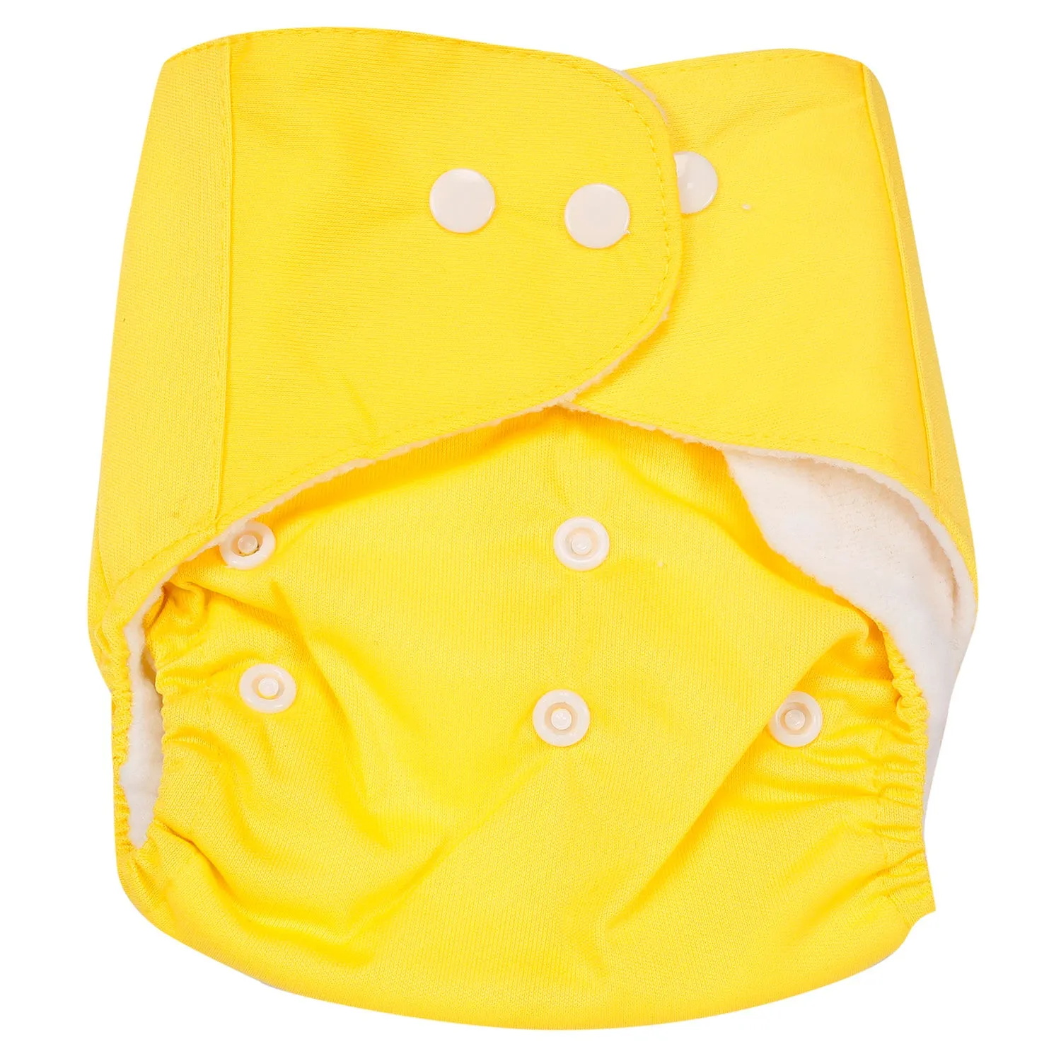 Plain Yellow Reusable Diaper