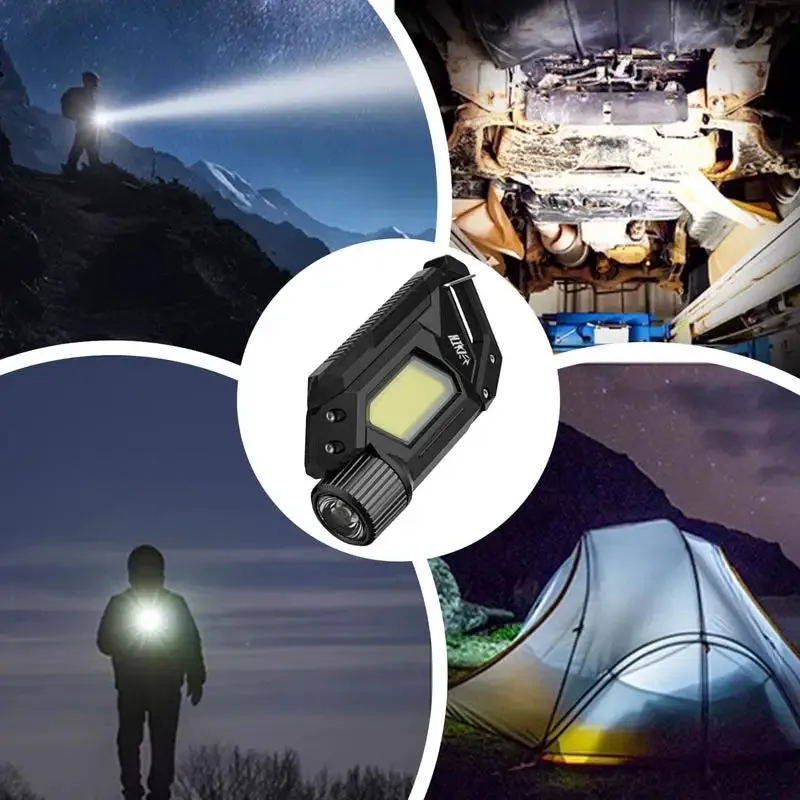 Rechargeable Lightweight LED EDC Camping Keyring Light