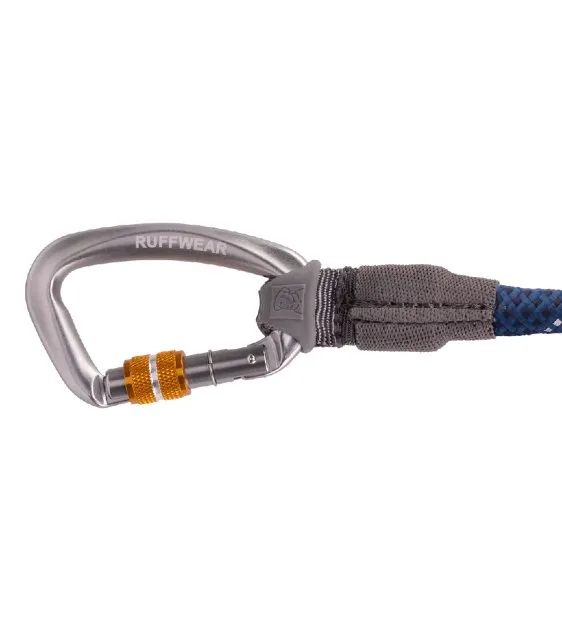 Ruffwear Knot-a-Leash™ Reflective Rope Dog Leash with Locking Carabiner (Blue Moon)