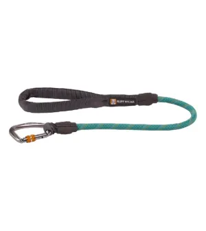 Ruffwear Knot-a-Long™ Short Rope Dog Leash with Locking Carabiner (Aurora Teal)