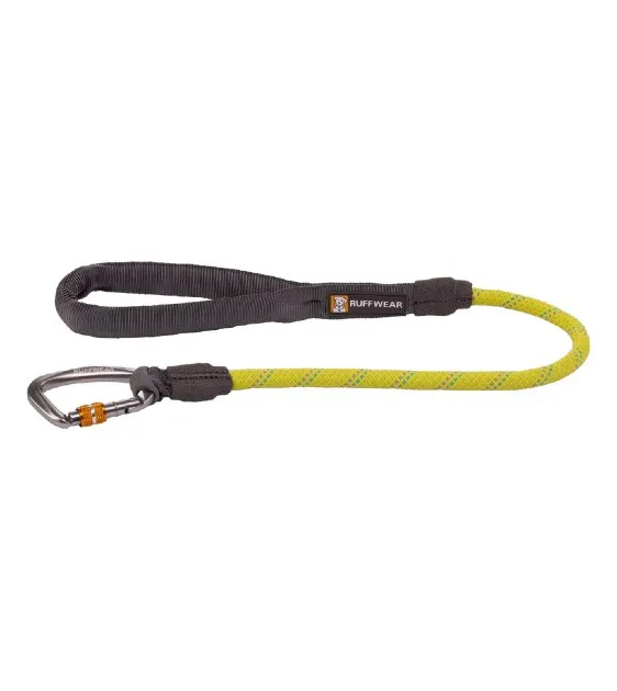 Ruffwear Knot-a-Long™ Short Rope Dog Leash with Locking Carabiner (Lichen Green)