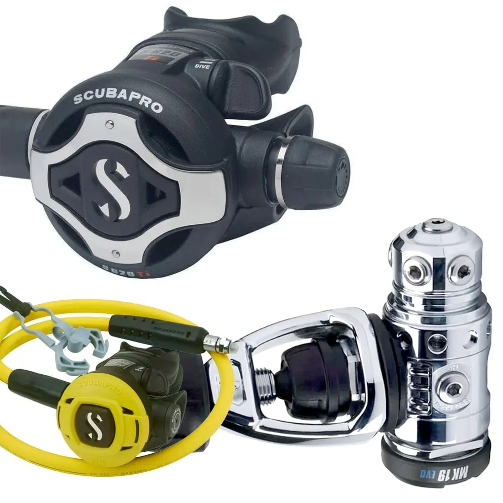 Scubapro MK19 EVO S620Ti Regulator with S270 Octopus