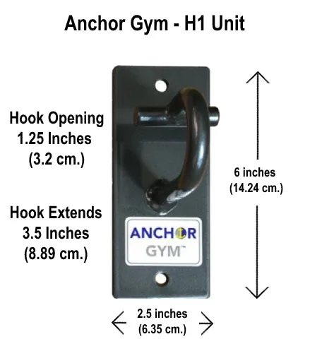 Single Anchor by Anchor Gym | Secure Wall Mount & Gym Workout