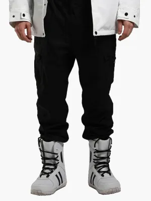 ski pants men's 2023 single-board beam leg ski pants windproof and warm winter breathable wear-resistant snow pants