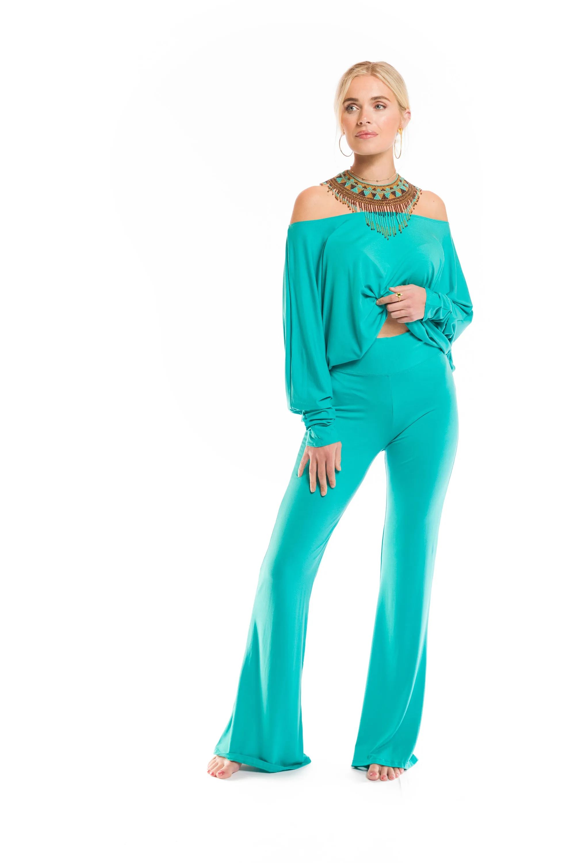 SOUL PANTS TURQUOISE