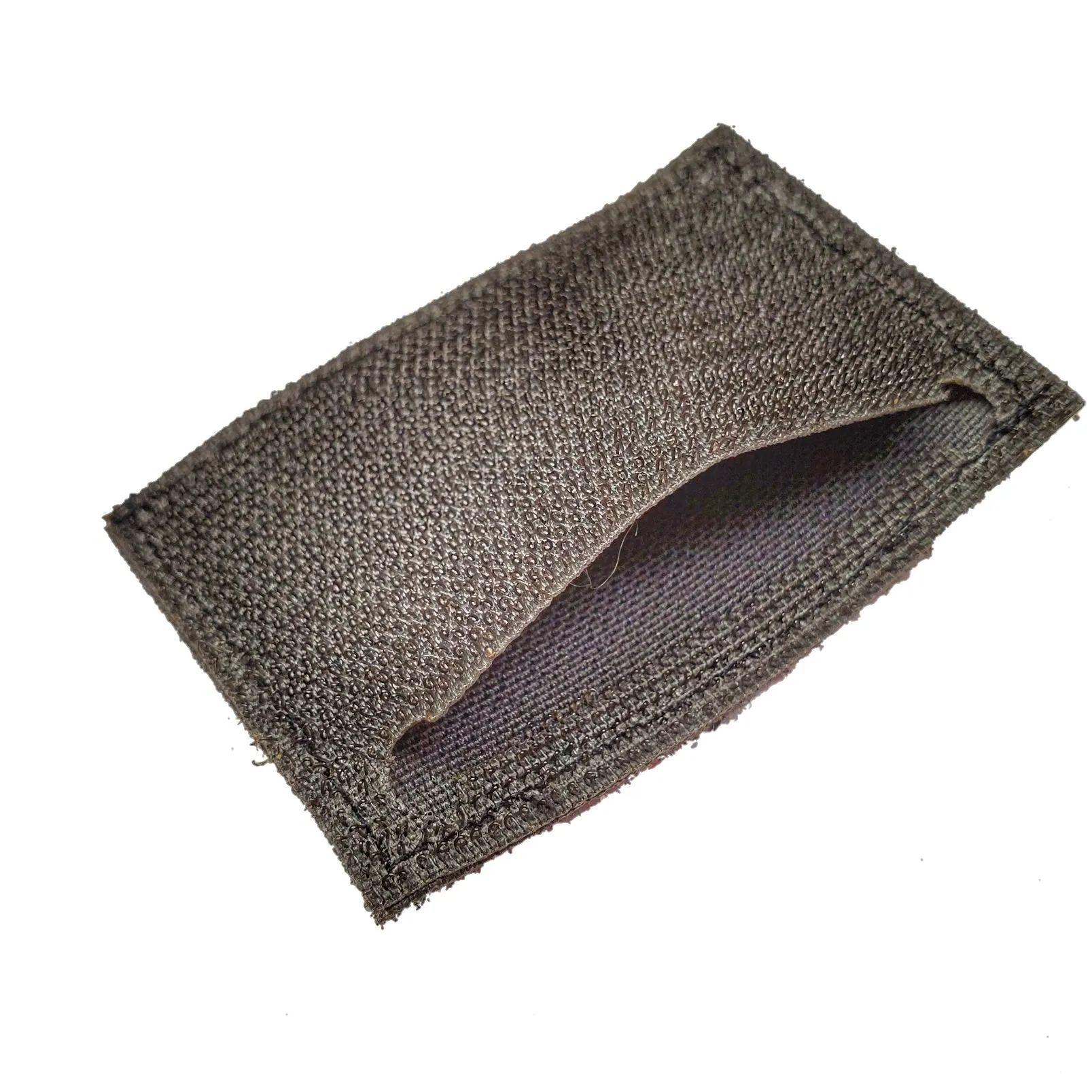 Subdued Storage Pocket Patch: A coverable two layer Velcro patch with hook and loop sides.