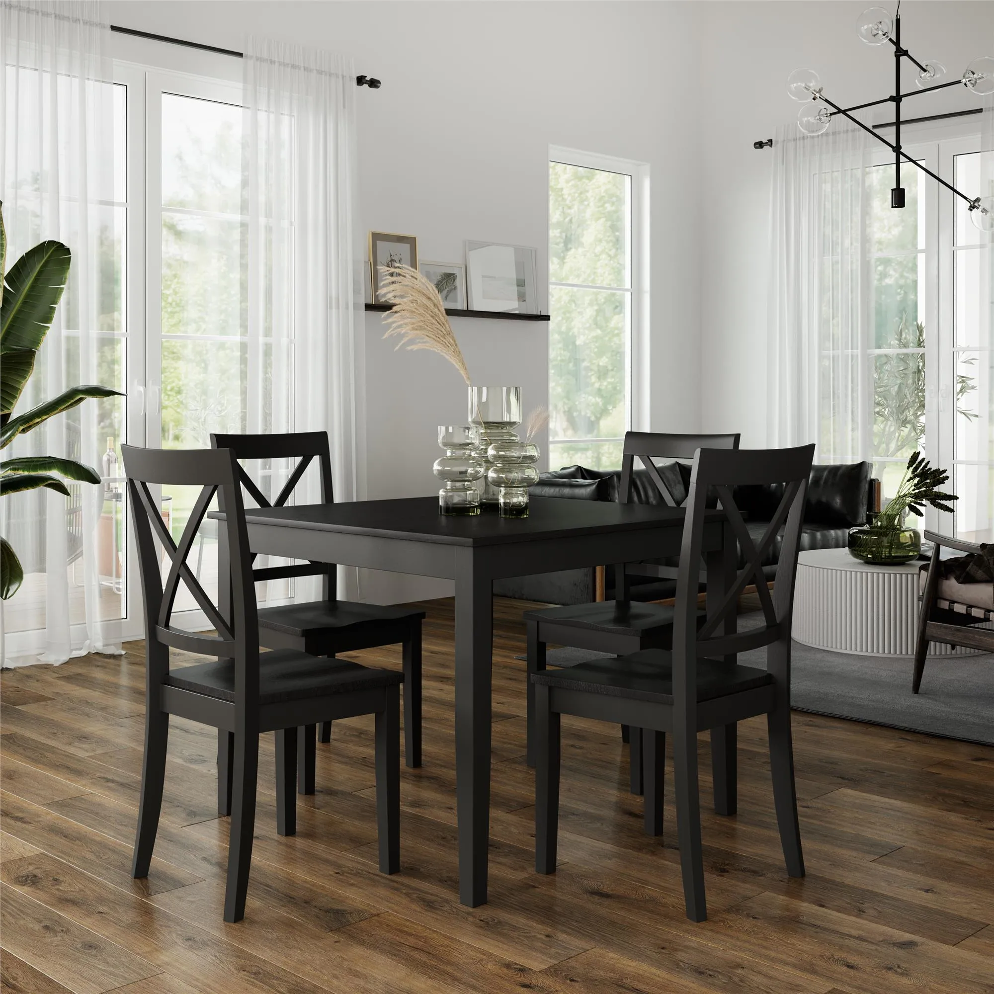 Sunnybrook 5-Piece Rustic Dining Set