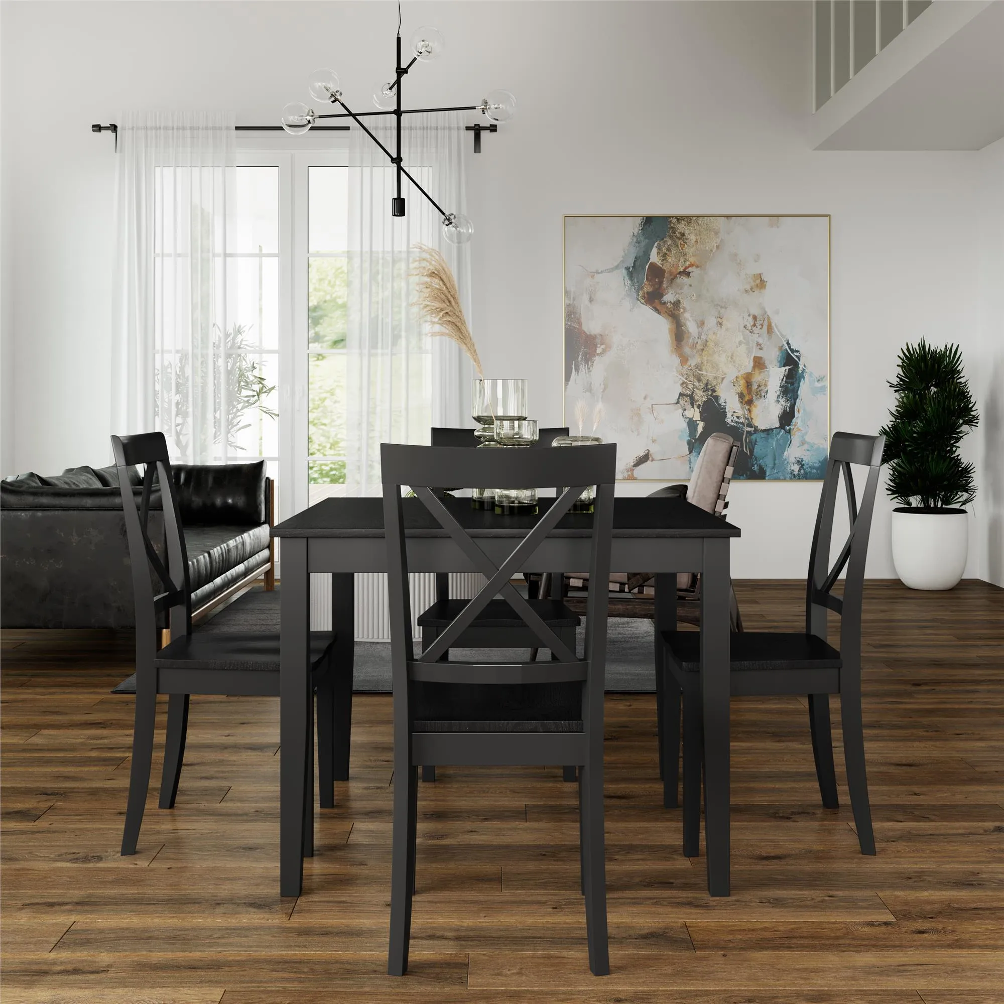 Sunnybrook 5-Piece Rustic Dining Set