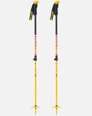 Vision Ski Poles - Orange 2025