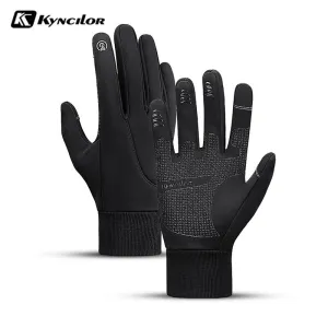 Winter Gloves Waterproof Warm Thermal Fleece Gloves Antislip Touch Screen Outdoor Sports