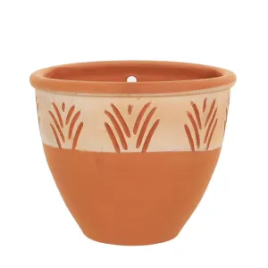 Woodlodge 30cm Sage Terracotta Wall Pot